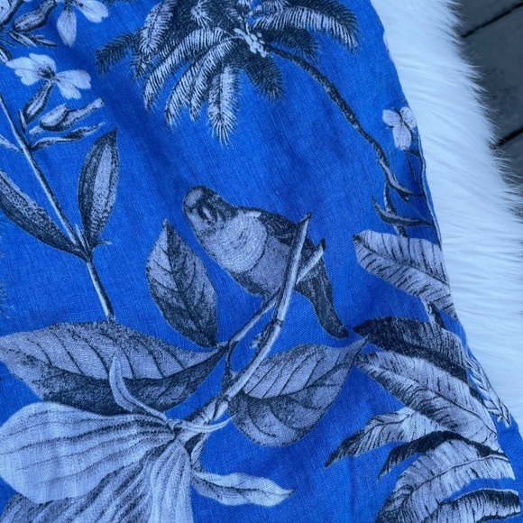 J. Crew Ratti Tropical Toile Linen Skirt - XS - Picture 9 of 10